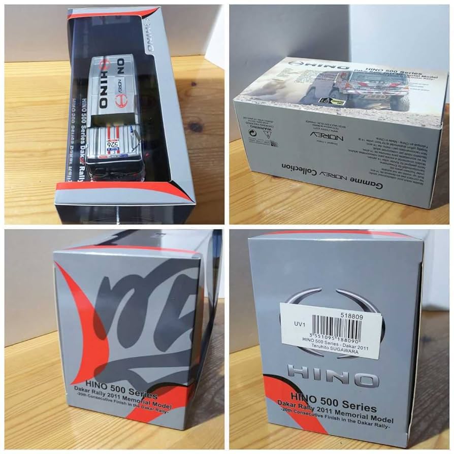 HINO 500 Series ダカールラリー2011 1/43 HINO 500シリーズ ダカールラリー2011メモリアルモデル 新品未